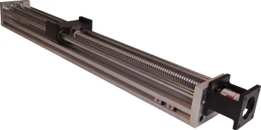 Ball screw and smooth rod drive linear module 500mm