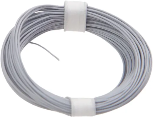 Litzen Kabel 0.04 mm² Grau 10 Meter