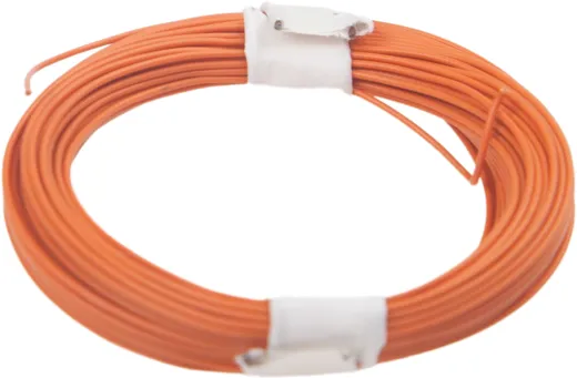 Litzen Kabel 0.04 mm² Orange 10 Meter