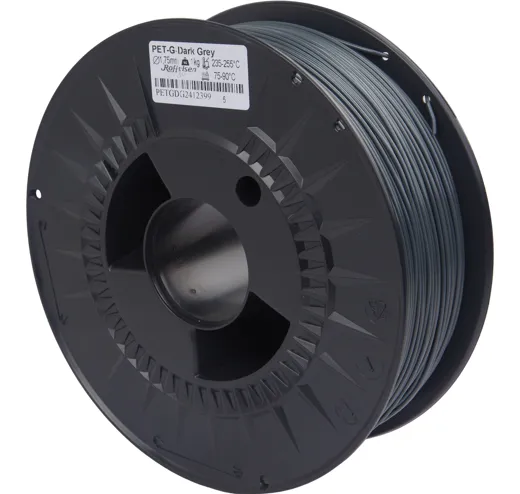 Filament PET-G Dunkel Grau 1.75mm