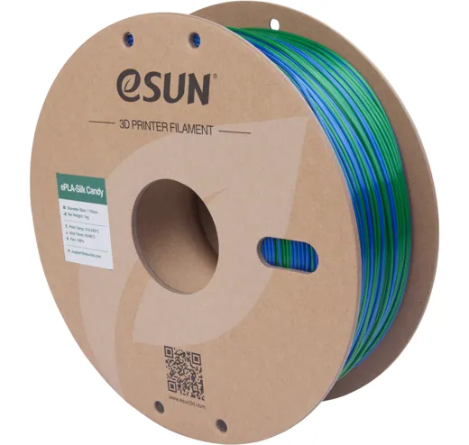 Filament PLA Silk Candy Blue Green 1.75mm